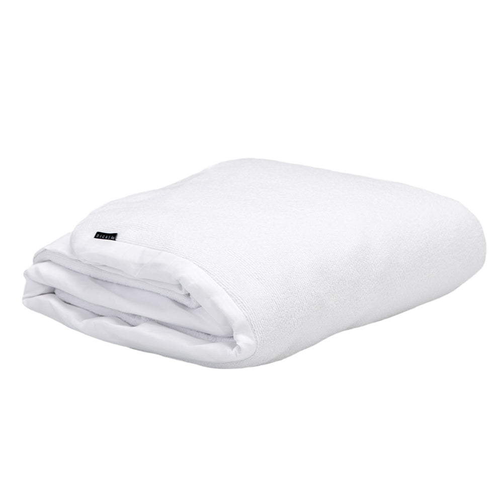 Colchón Spring Air Dover con Base Cama con Ropa de Cama