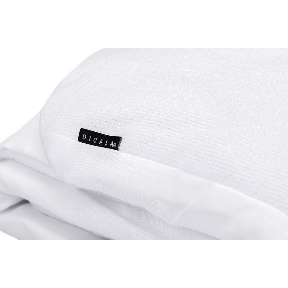 Colchón Restonic Hoff con Base Slim con Ropa de Cama