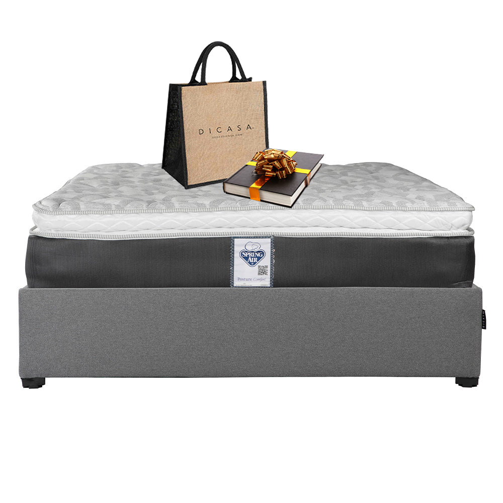 Colchón Spring Air con Base Cama