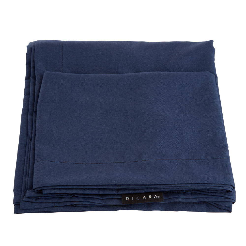 Colchón Restonic Vail con Base Slim con Ropa de Cama