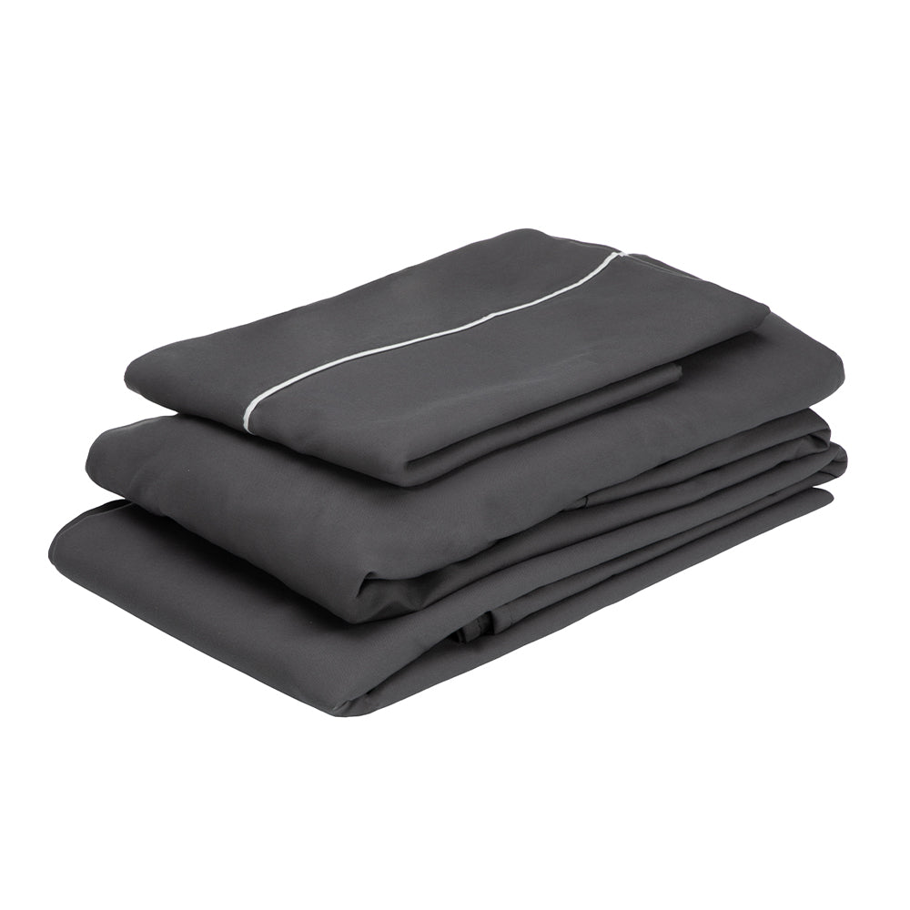 Edredon Dicasa Homy Gris con Ropa de Cama