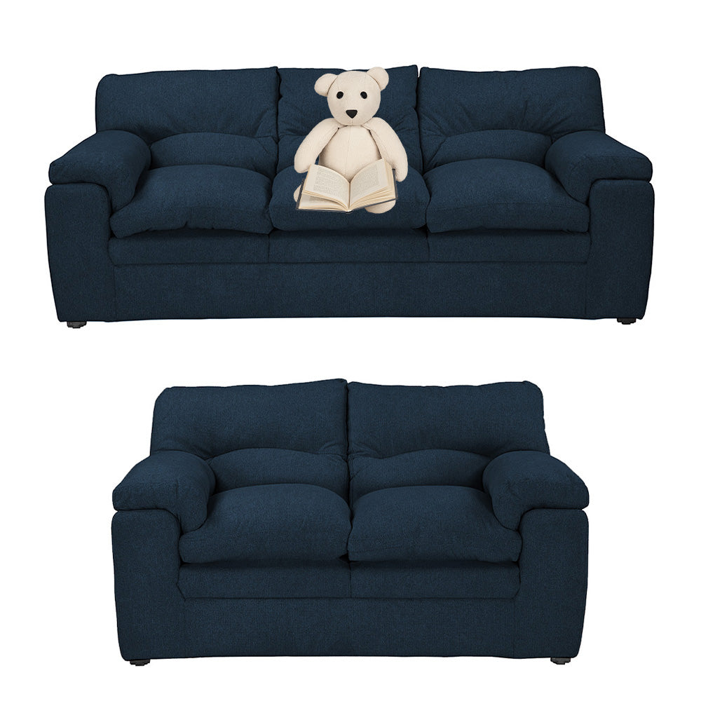 Sala Cosmo Con Sofá y Love Seat