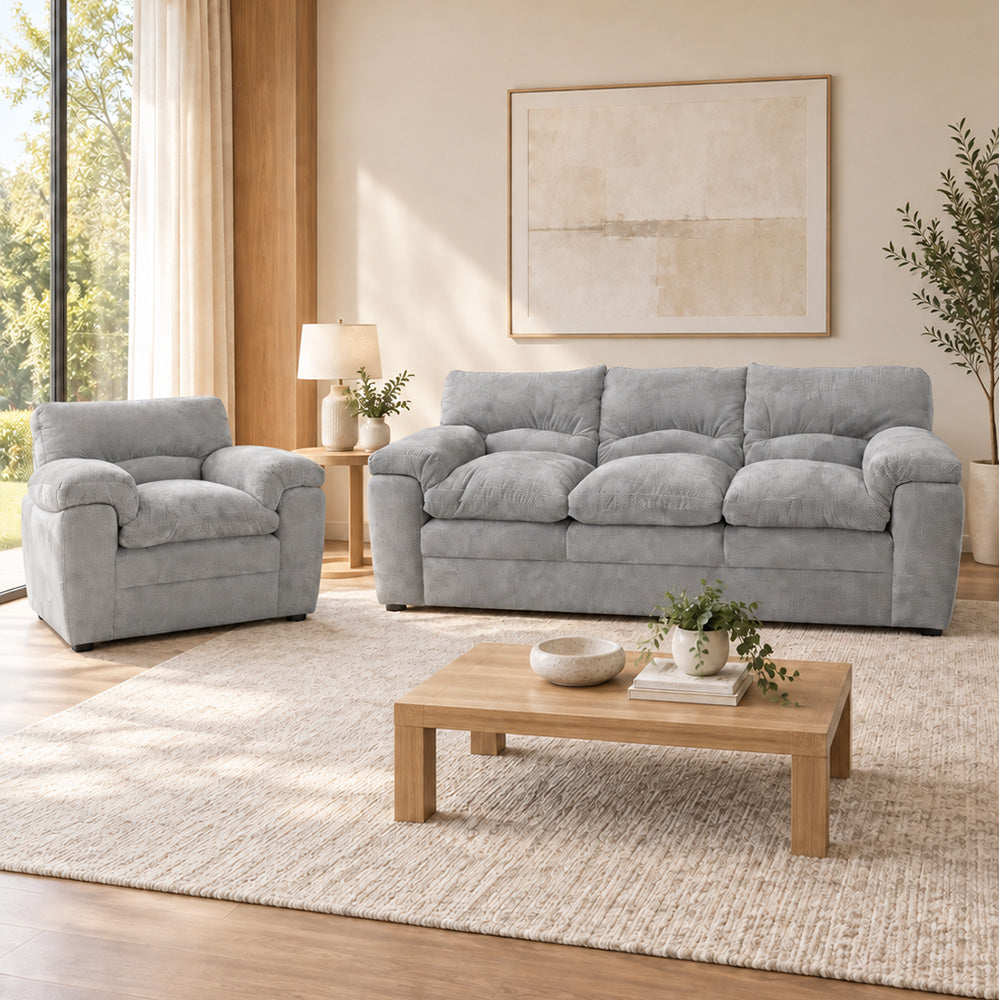 Sala Cosmo Con Sofá y Sillón