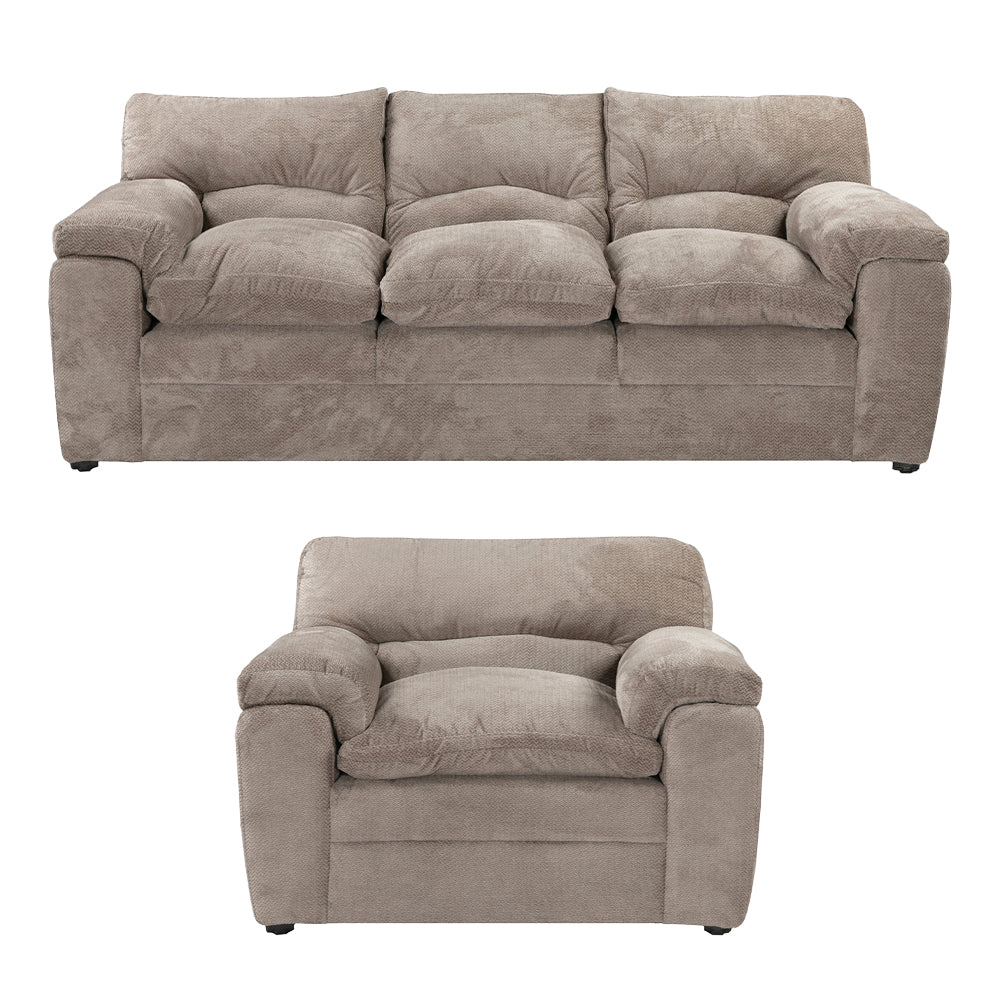 Sala Cosmo Con Sofá y Sillón