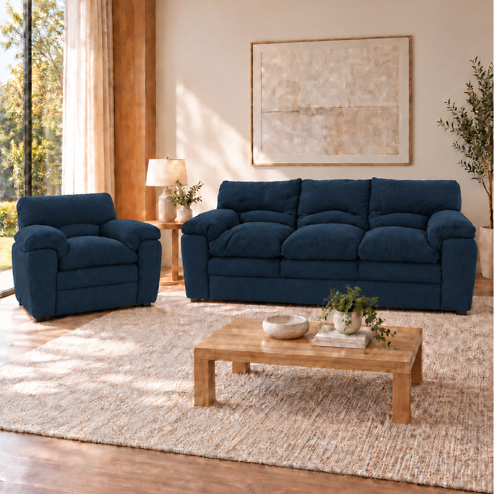 Sala Cosmo Con Sofá y Sillón