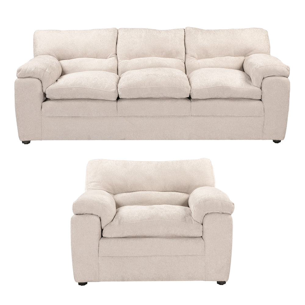 Sala Cosmo Con Sofá y Sillón