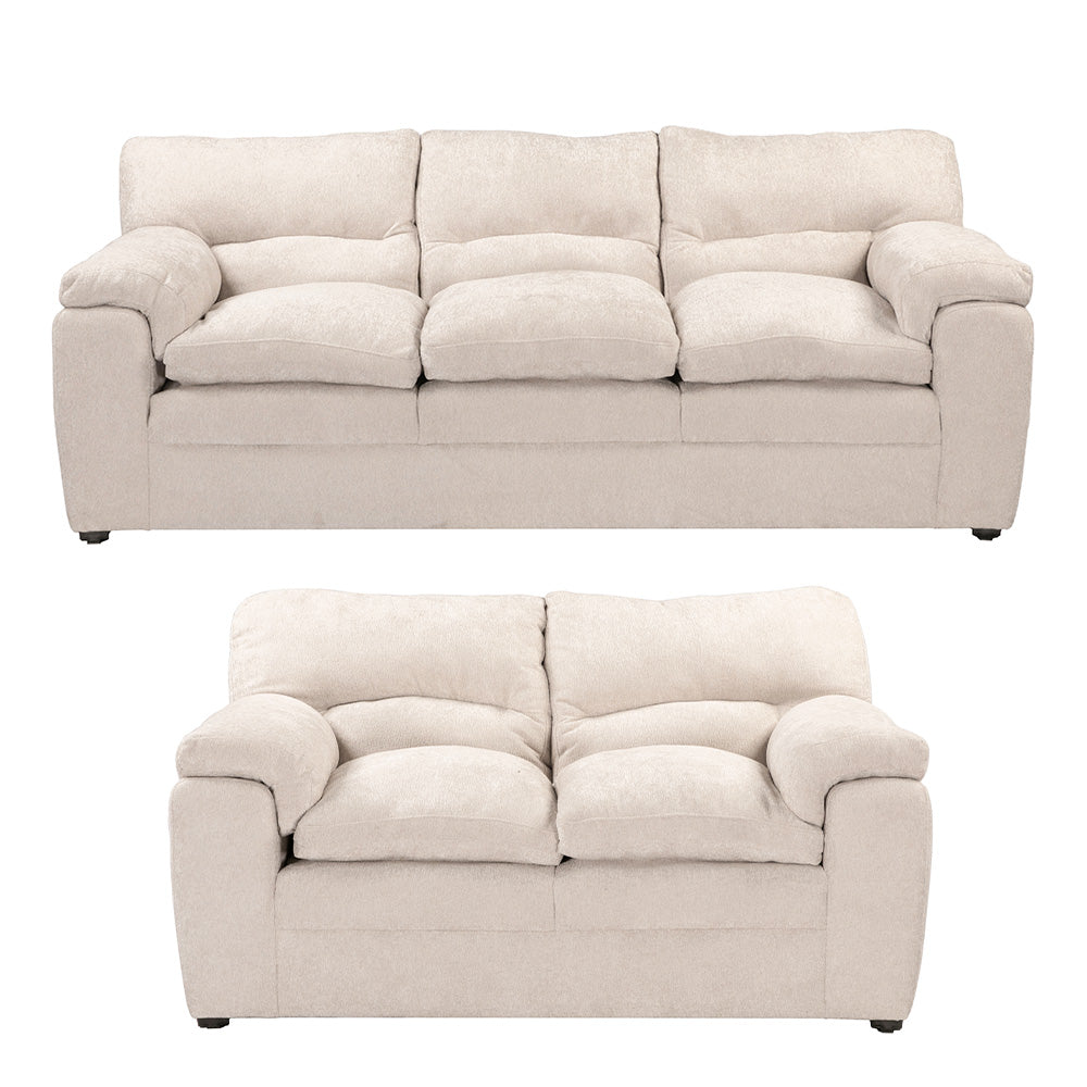Sala Cosmo Con Sofá y Love Seat