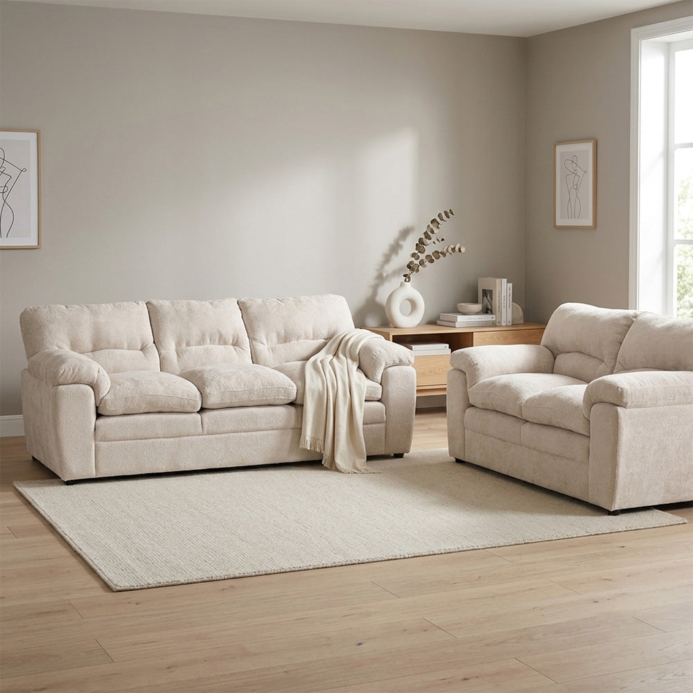 Sala Cosmo Con Sofá y Love Seat