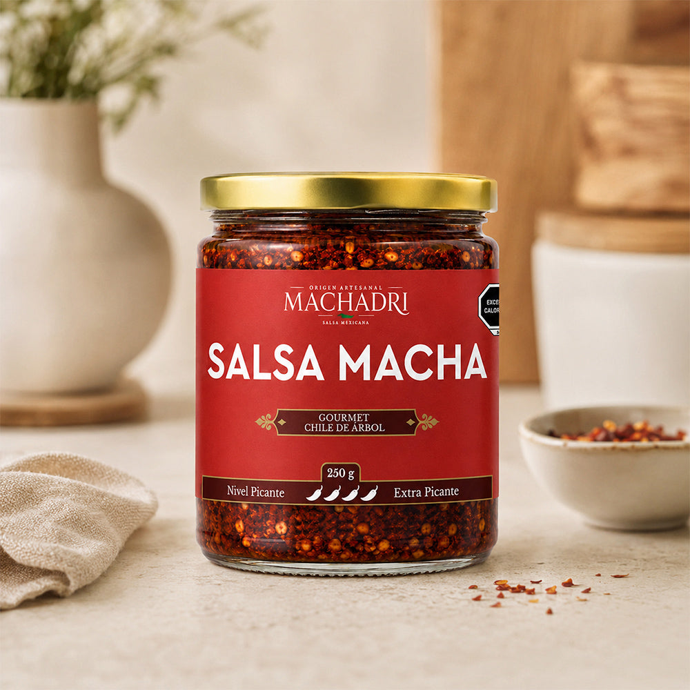 Salsa Machadri Chile de Árbol