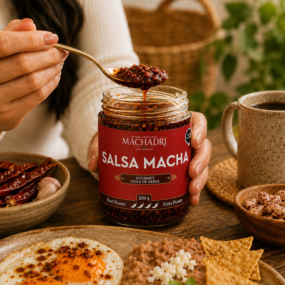 Salsa Machadri Chile de Árbol