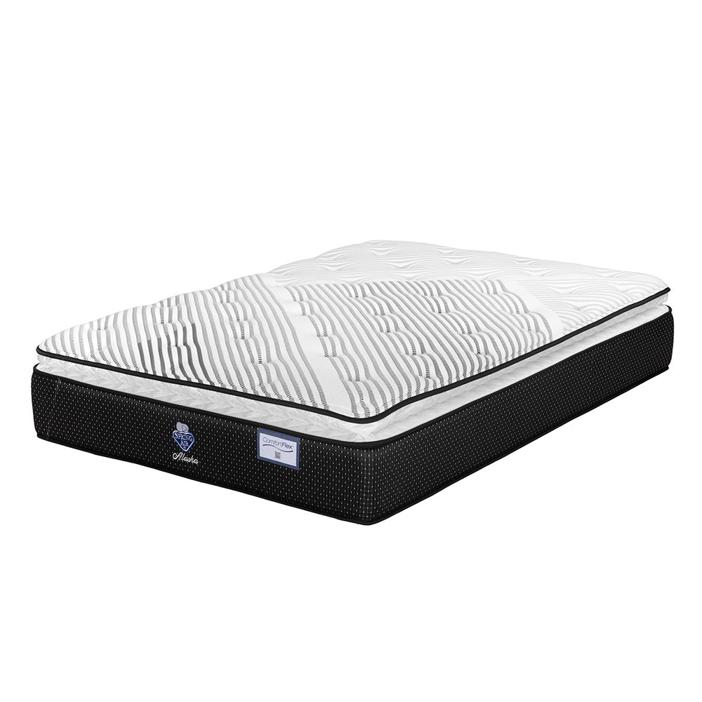 Colchón Spring Air Alaska con Ropa de Cama