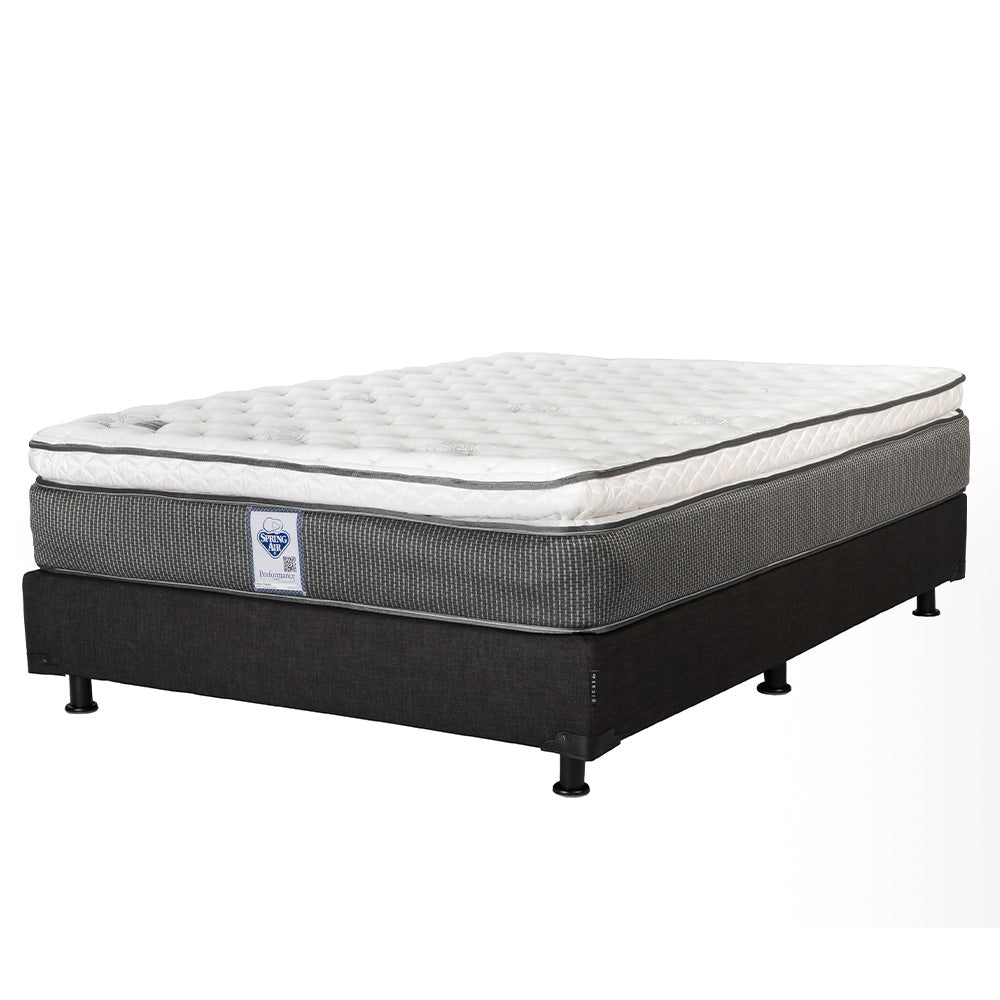 Colchón Spring Air Phantom con Box con Ropa de Cama