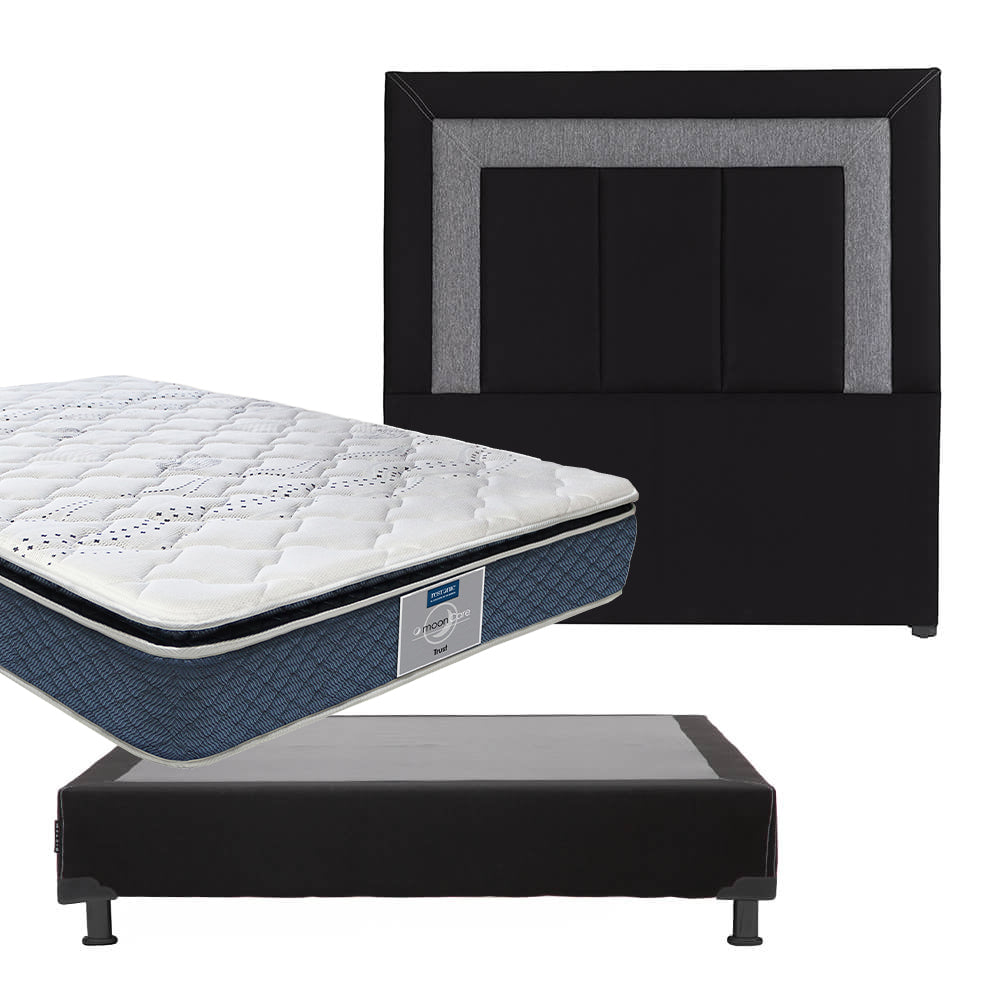 Cabecera Dicasa Bora con Box con Colchón