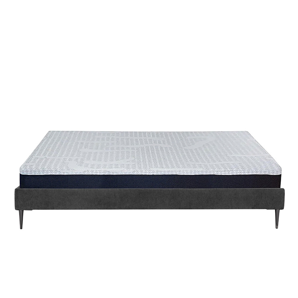 Colchón Spring Air Therapy con Base Slim con Ropa de Cama