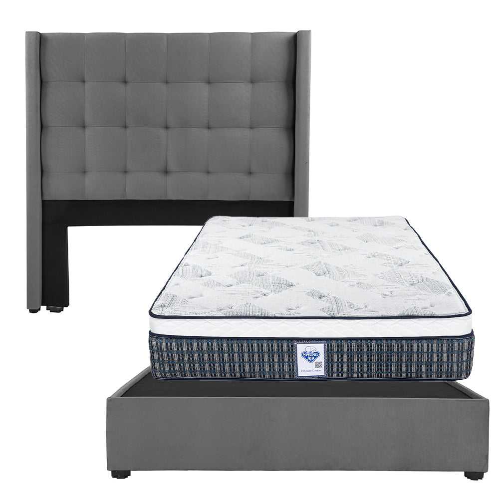 Cabecera Dicasa Titan con Base Cama con Colchón