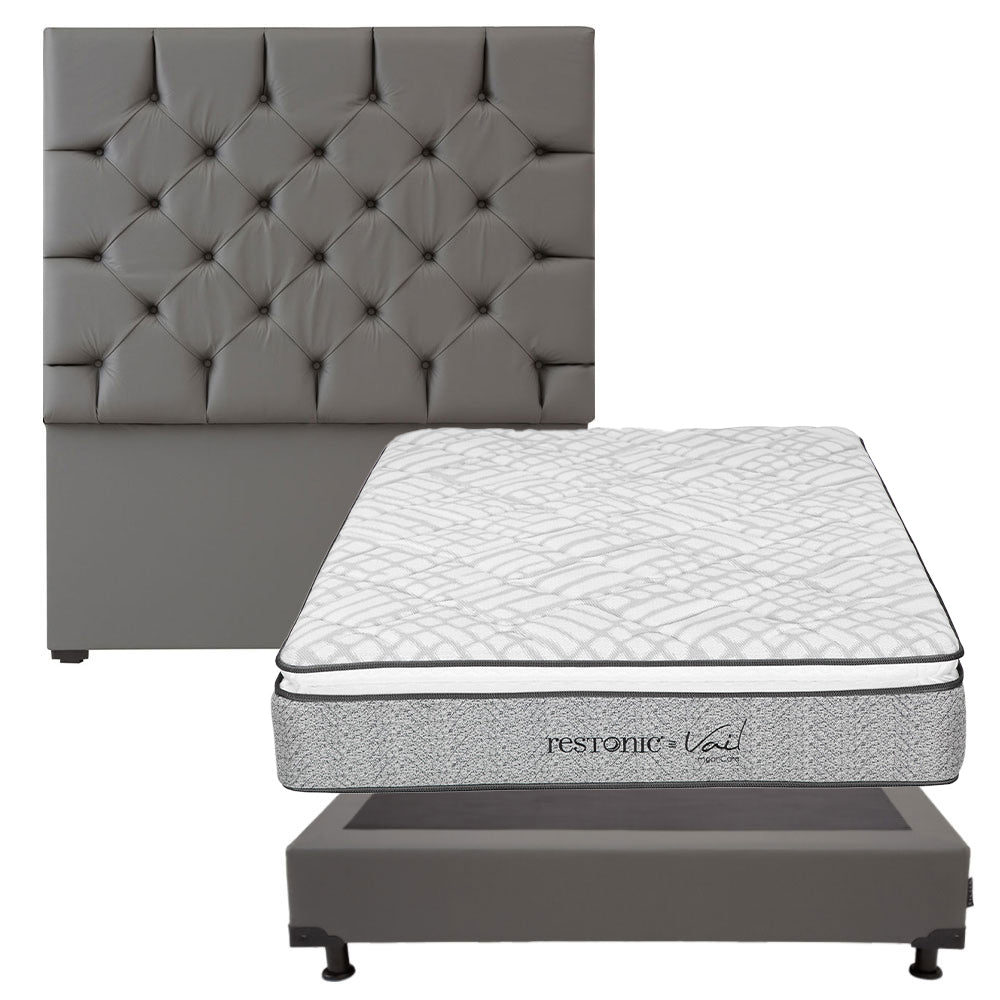 Cabecera Dicasa Calgary con Box con Colchón