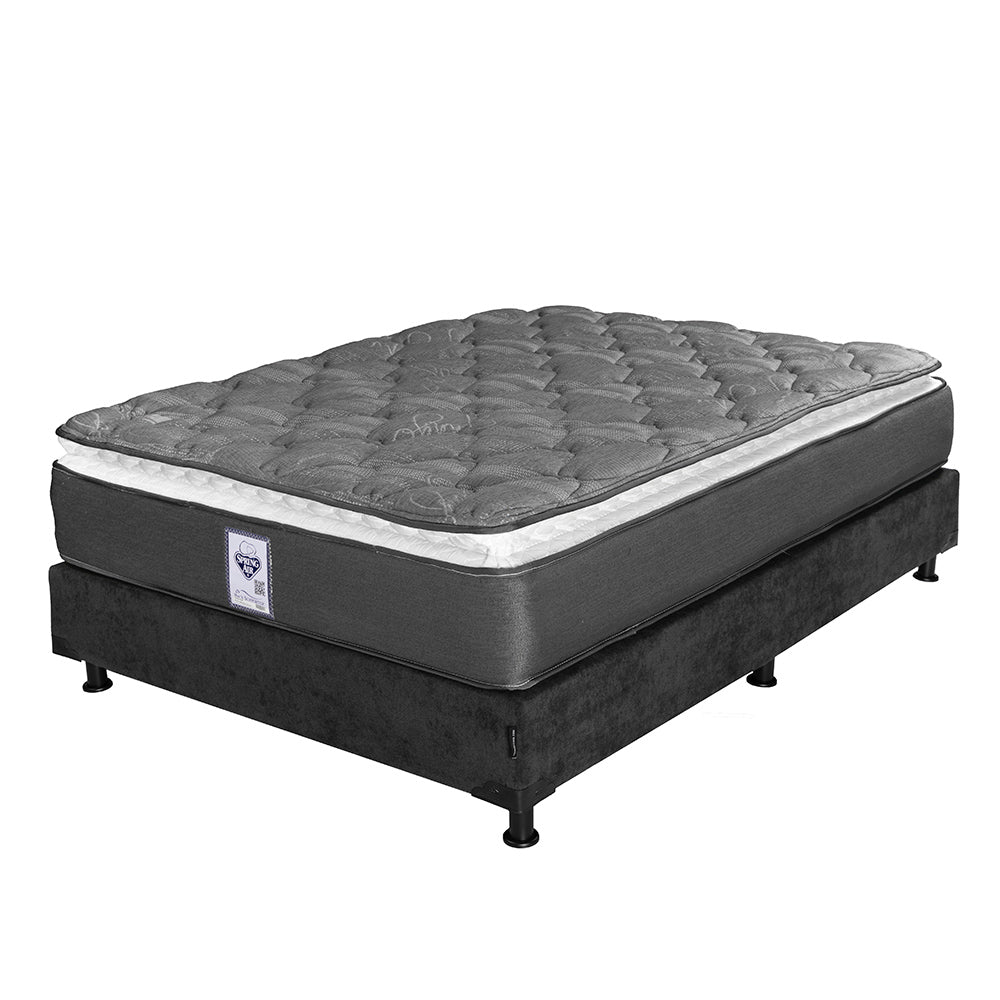 Colchón Dicasa Aries con Box con Ropa de Cama