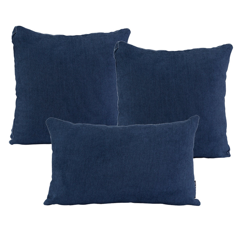 Set de 3 Cojines Dicasa Zita y Delta