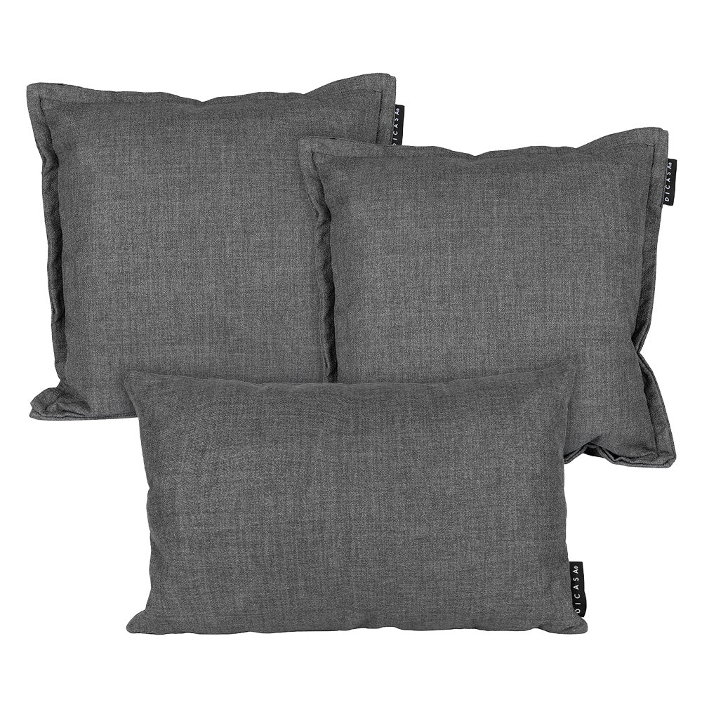 Set de 3 Cojines Dicasa Kappa y Delta