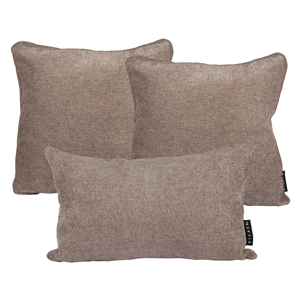Set de 3 Cojines Dicasa Zita y Delta