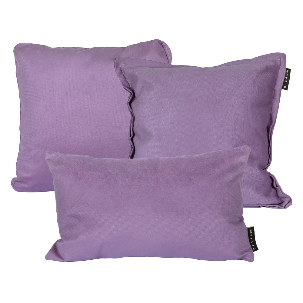 Set de 3 Cojines Dicasa Kappa, Zita y Delta