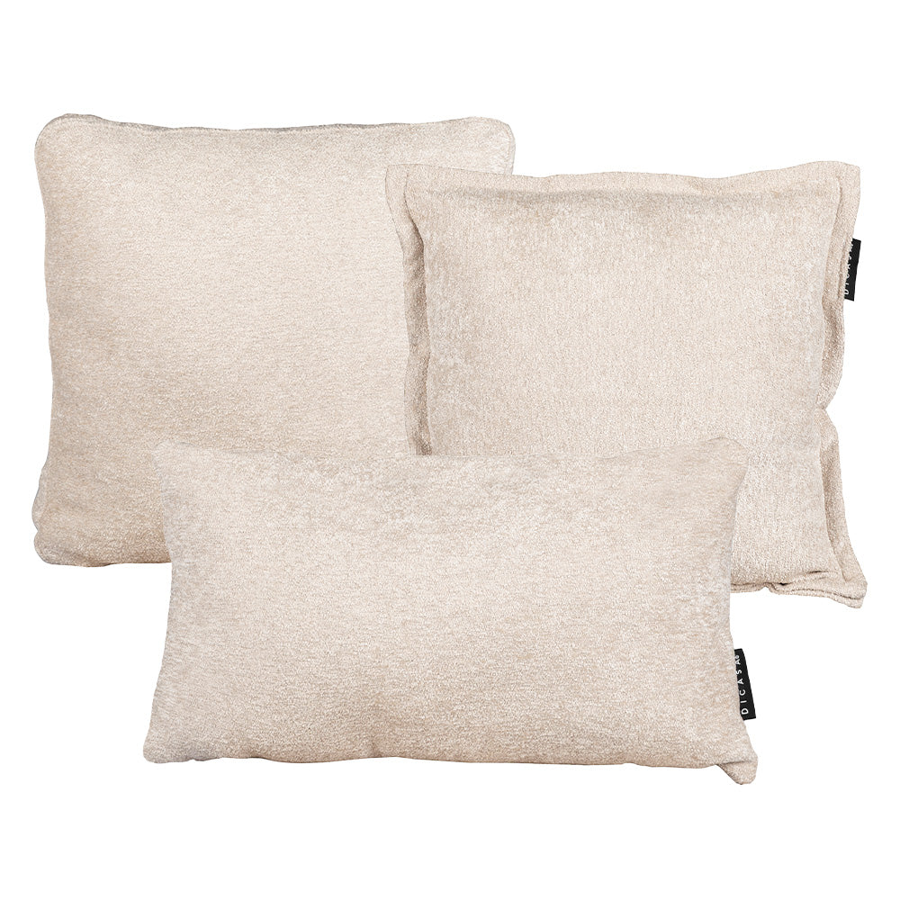 Set de 3 Cojines Dicasa Kappa, Zita y Delta