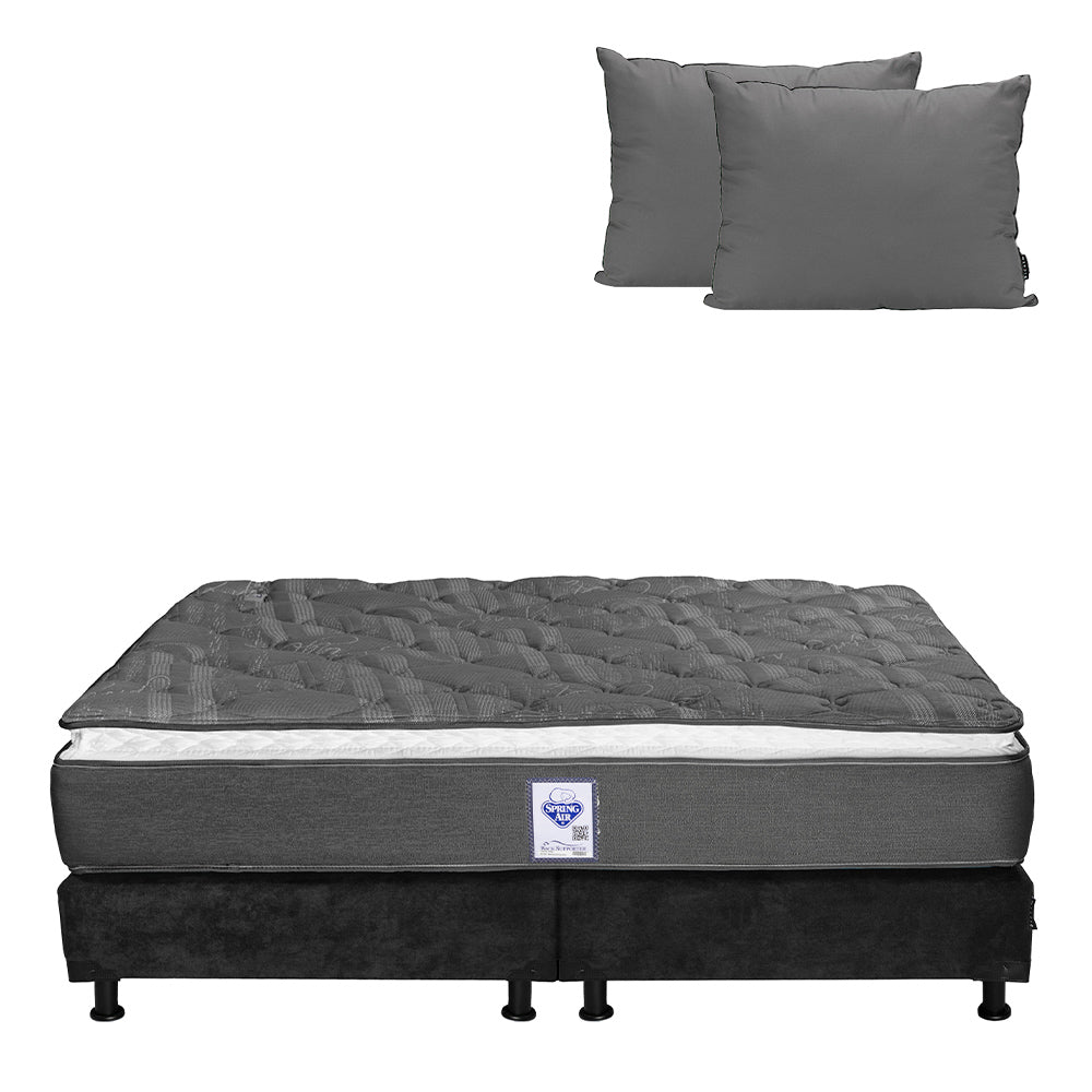 Colchón Dicasa Aries con Box con Ropa de Cama