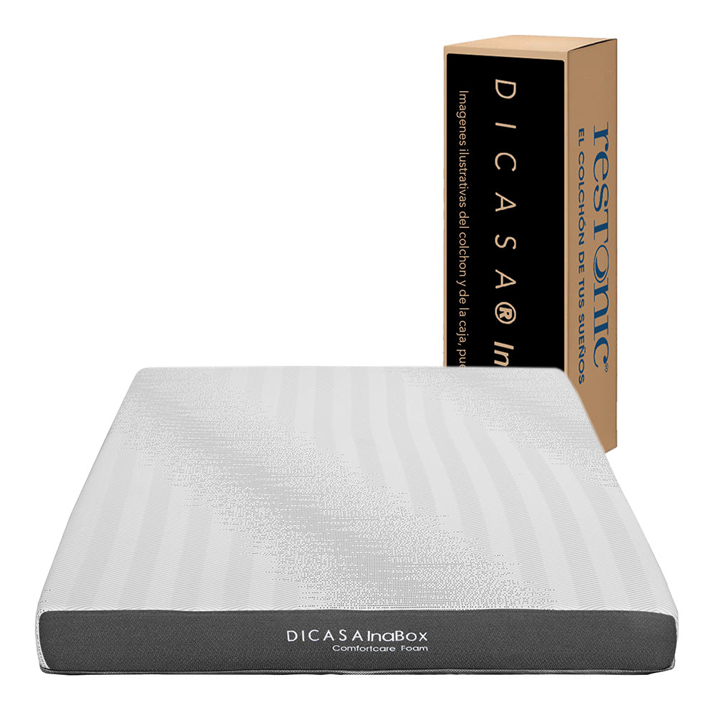 Colchón Dicasa InaBox con Ropa de Cama