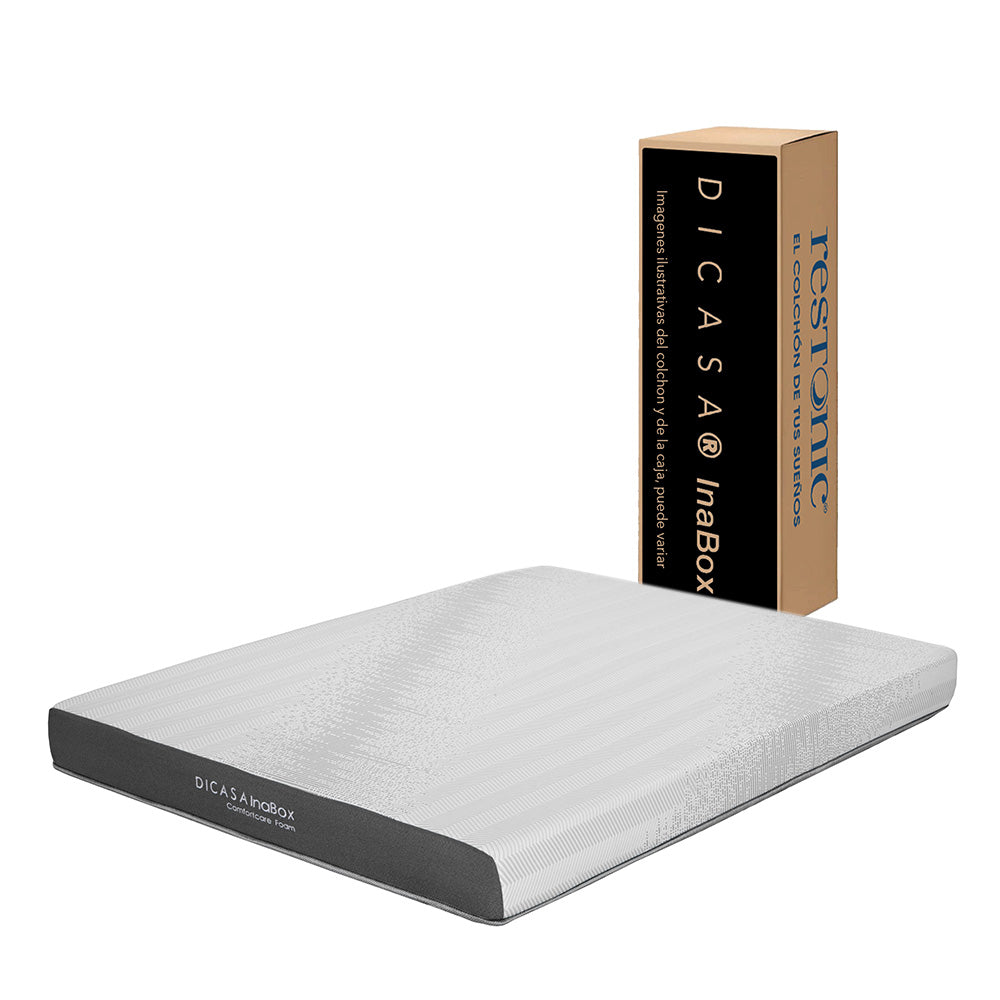 Colchón Dicasa InaBox con Ropa de Cama