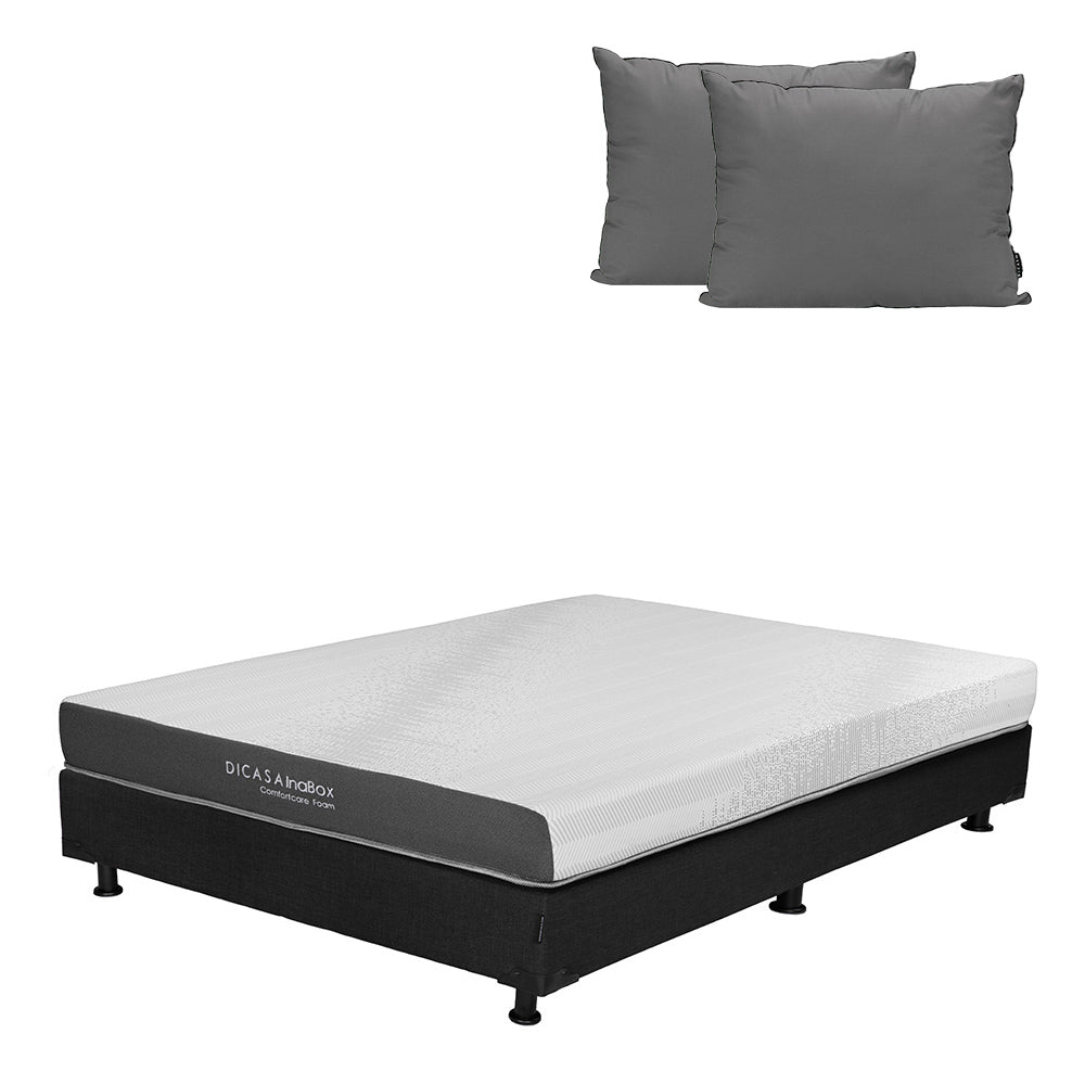 Colchón en caja Dicasa InaBox con Box con Ropa de Cama