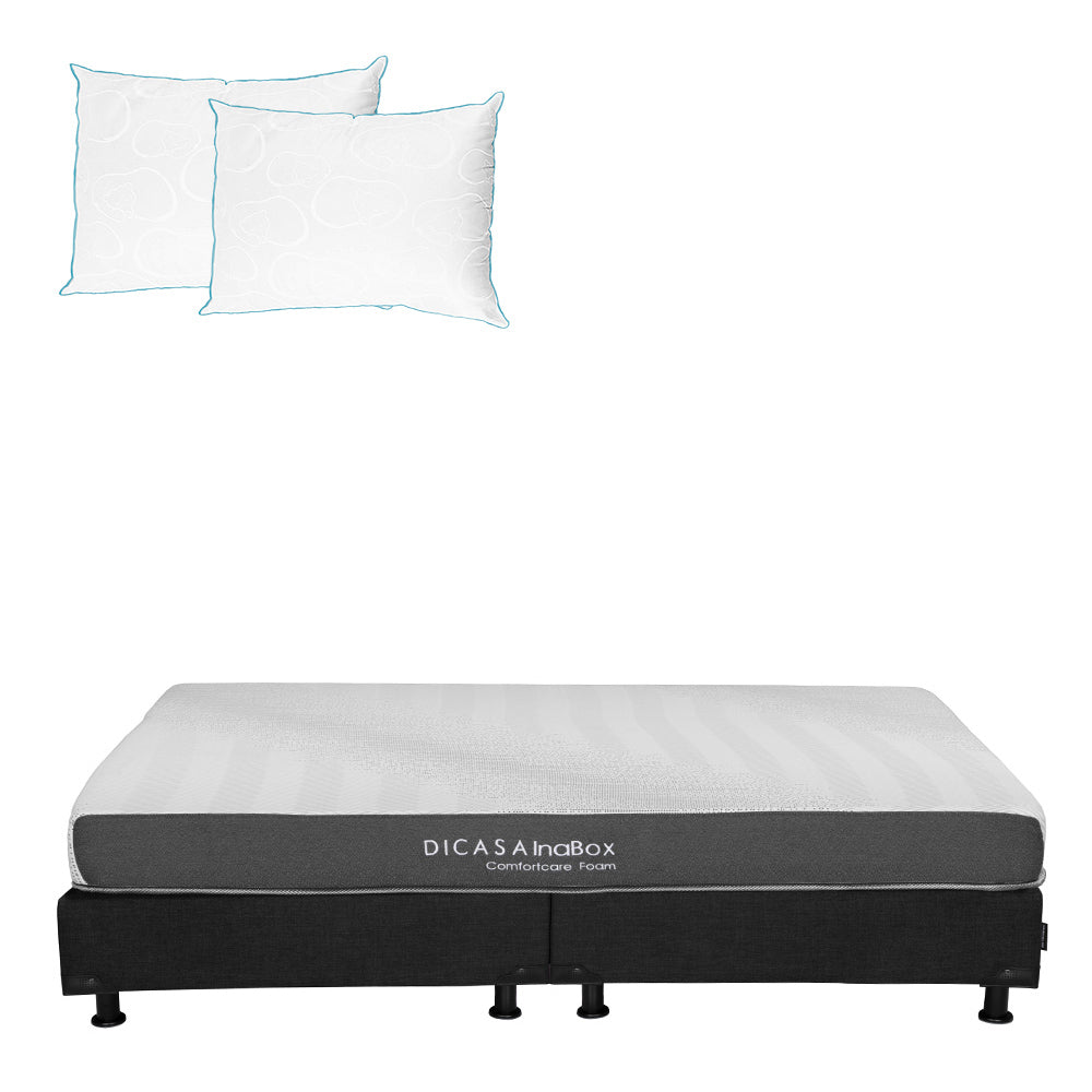 Colchón en caja Dicasa InaBox con Box con Ropa de Cama