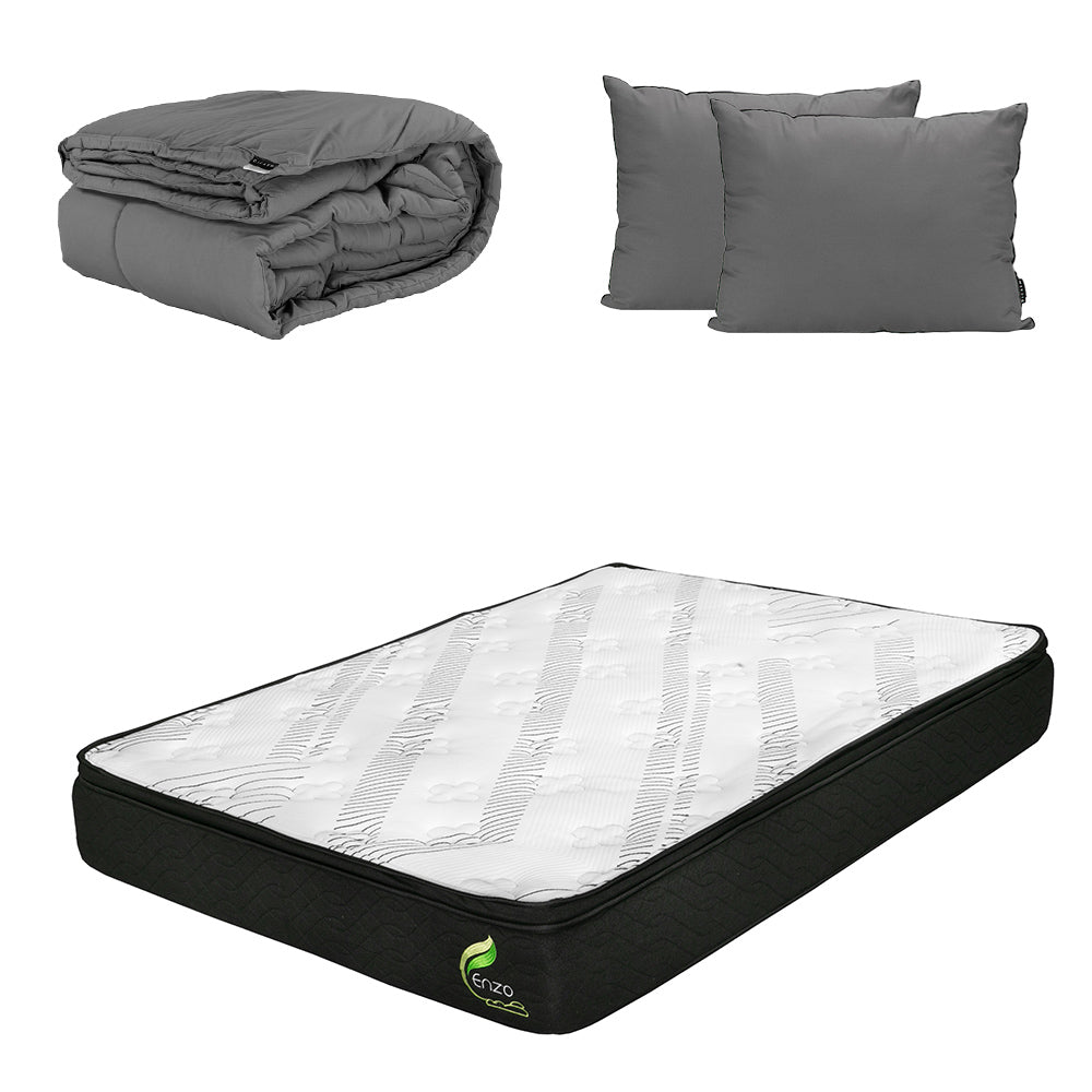 Colchón Dicasa Enzo con Ropa de Cama