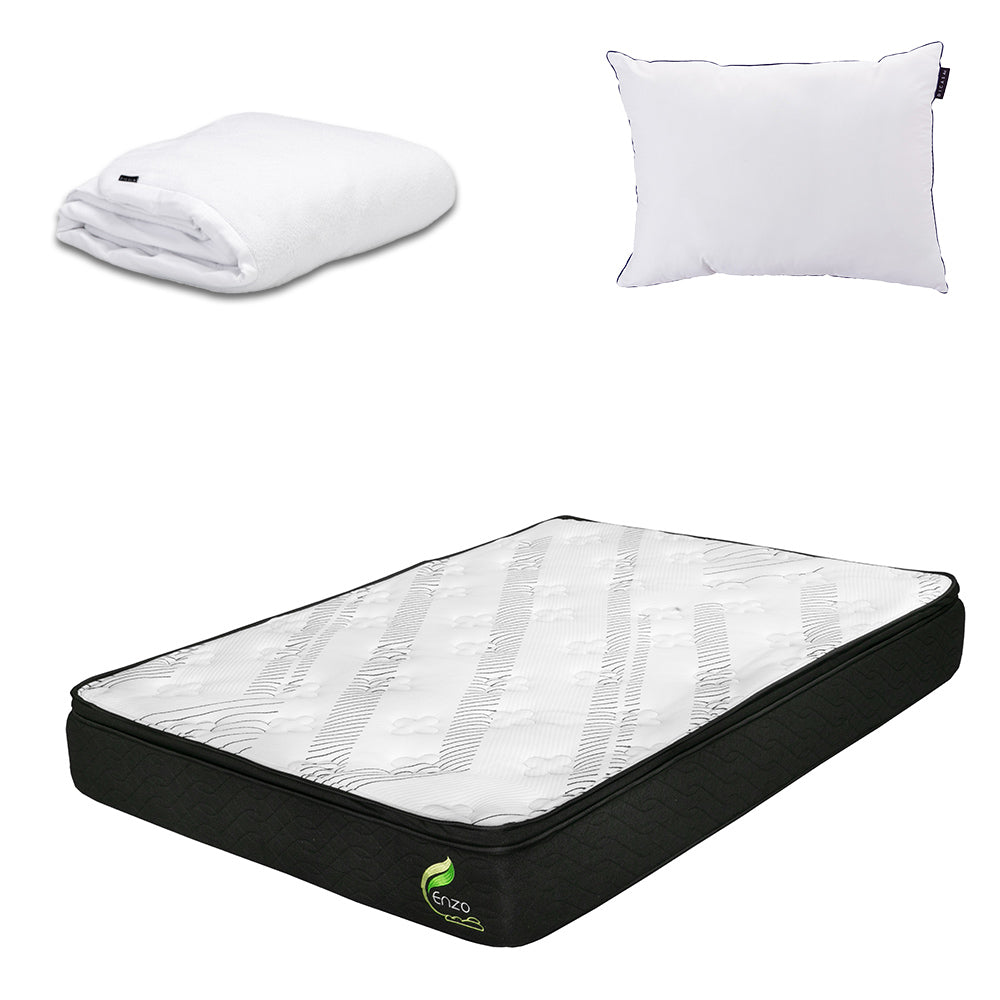 Colchón Dicasa Enzo con Ropa de Cama