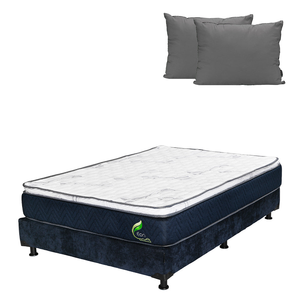 Colchón Dicasa Eon con Box con Ropa de Cama