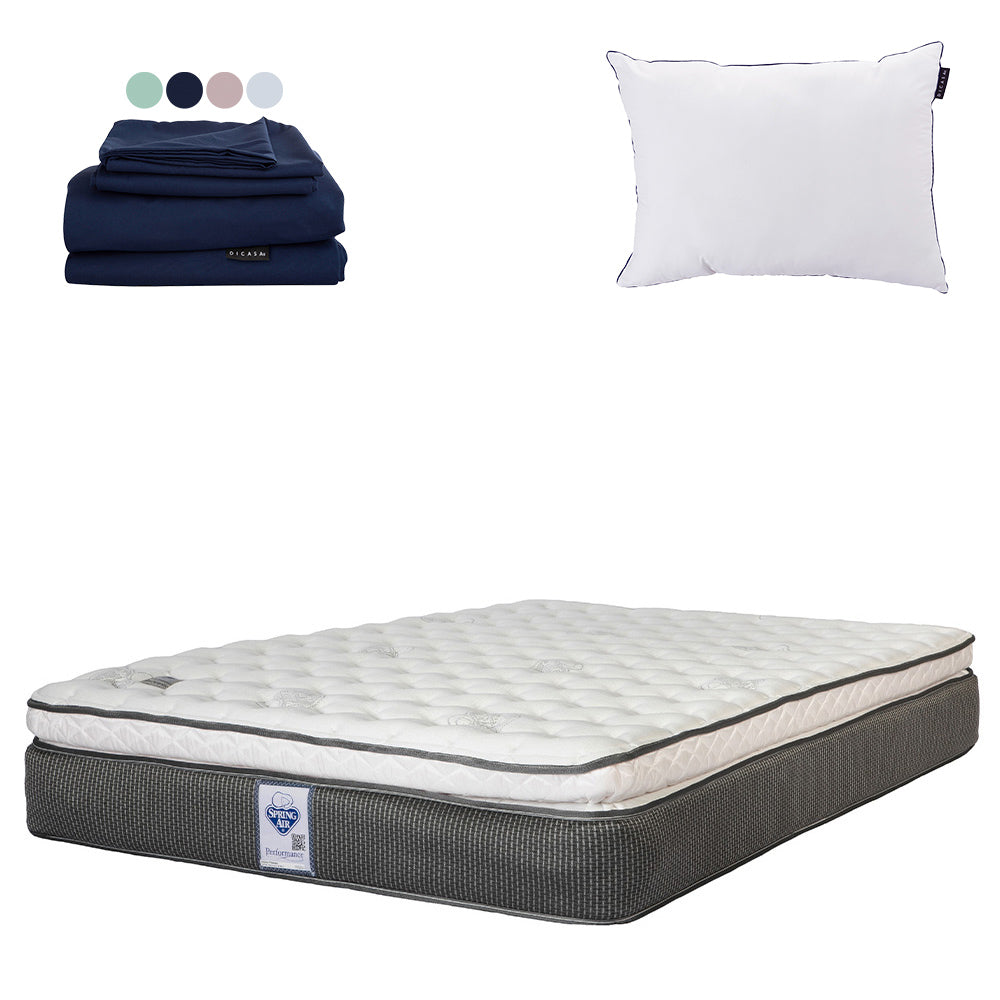 Colchón Spring Air Phantom con Ropa de Cama