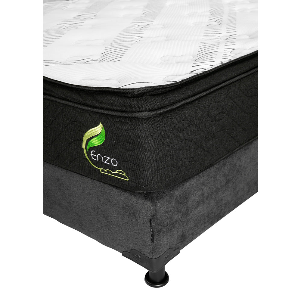 Colchón Dicasa Enzo con Box con Ropa de Cama