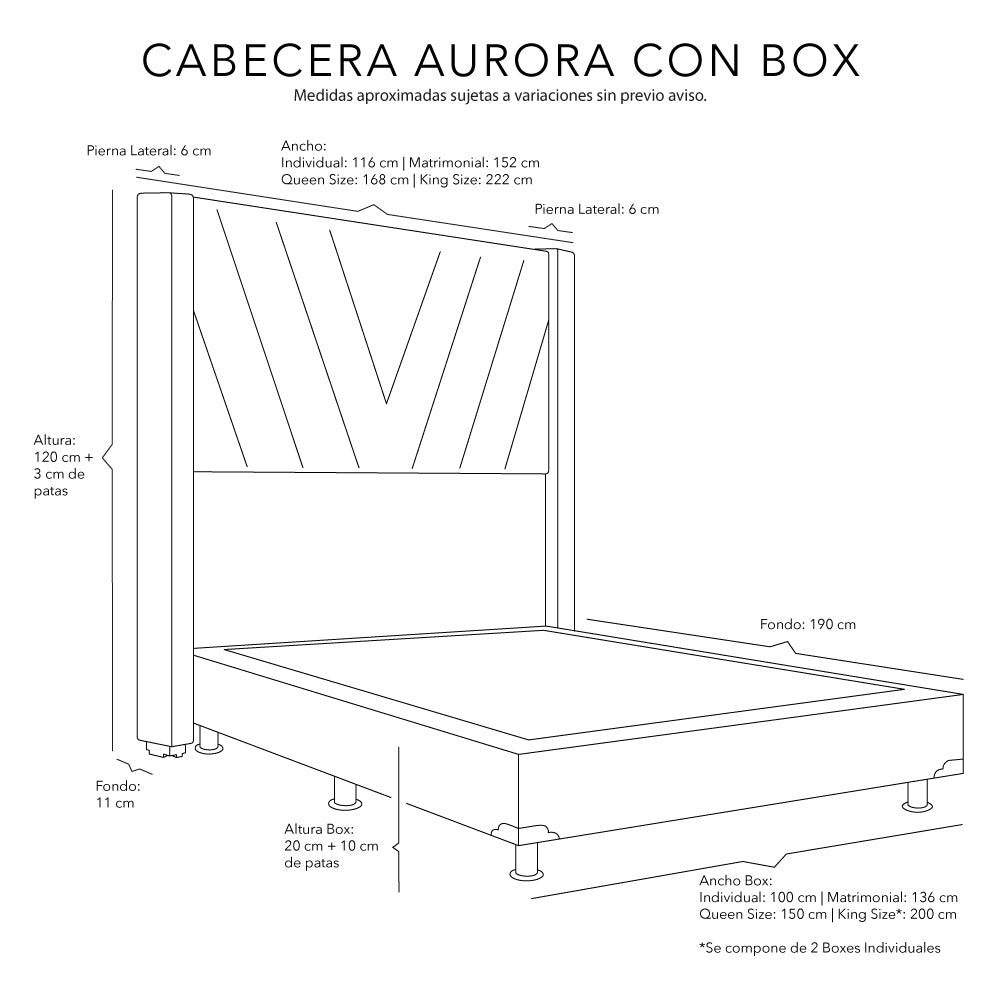 Cabecera Dicasa Aurora con Box