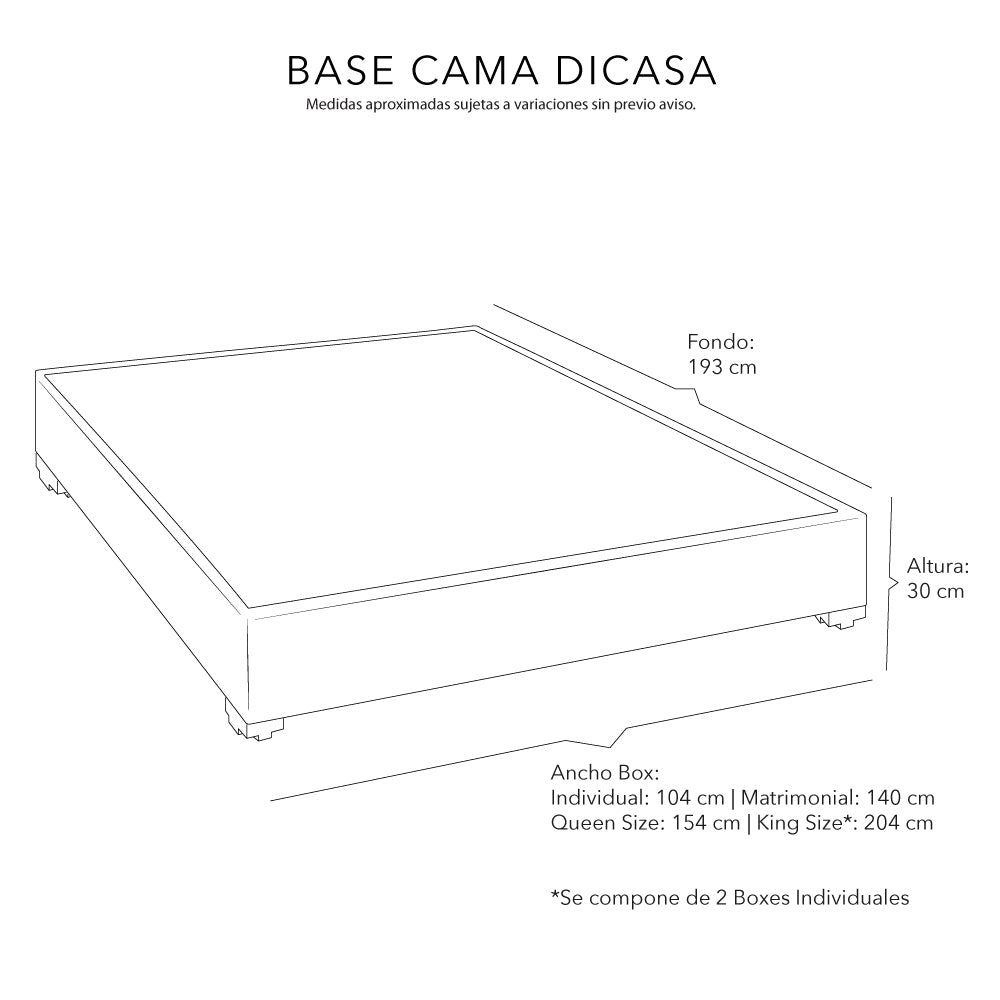 Base Cama Dicasa