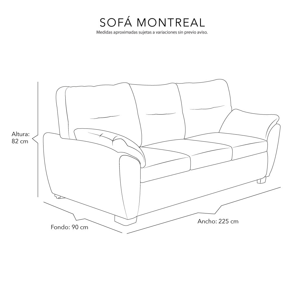 Sofá Dicasa Montreal