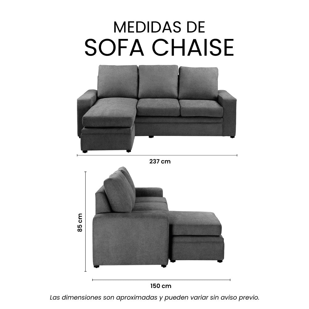Sofá Chaise Canvas