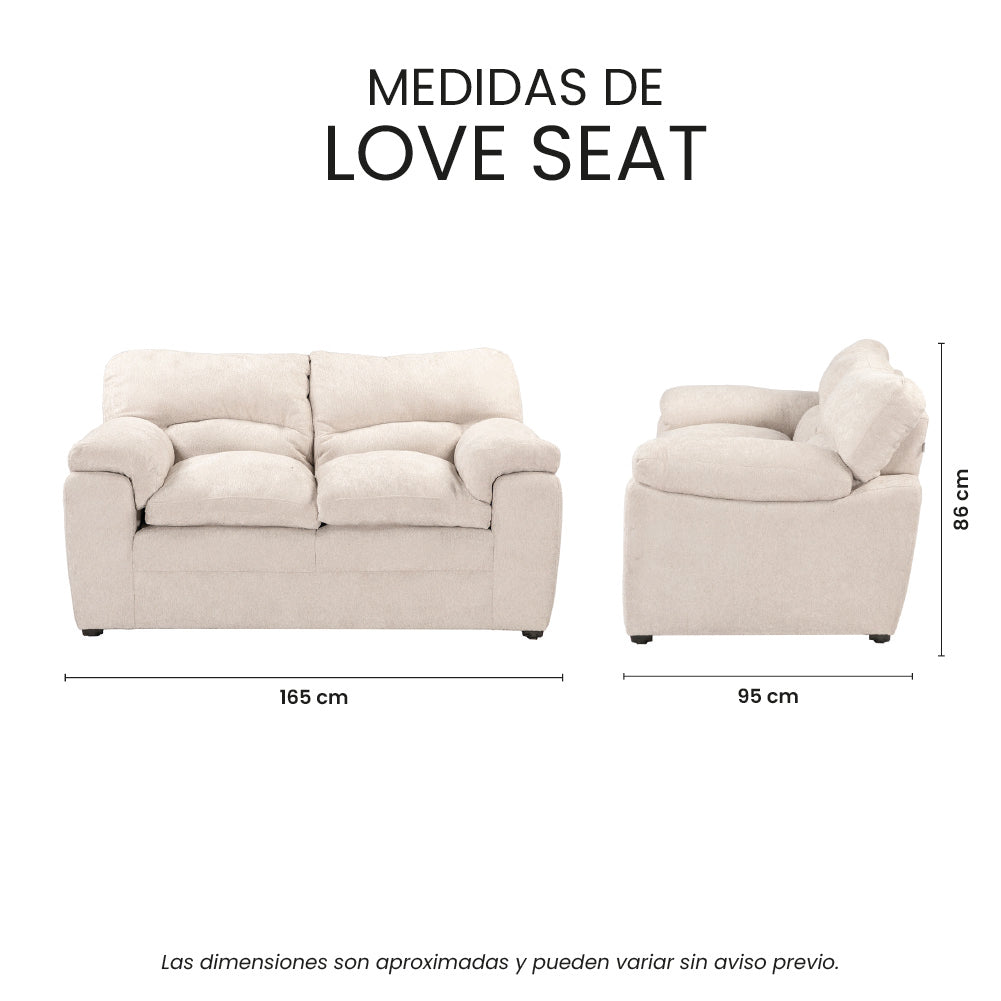 Sala Cosmo Con Love Seat