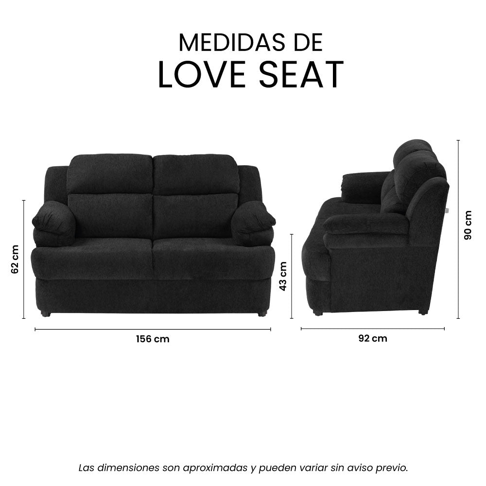Sala Kendra Con Love Seat
