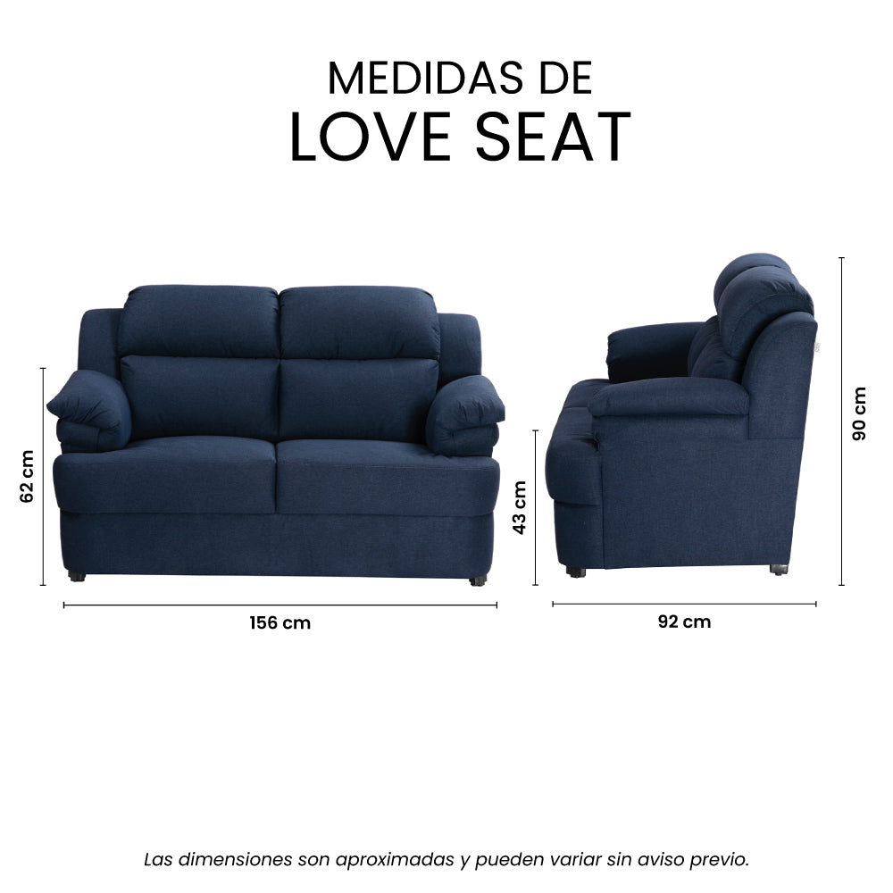 Sala Kendra Con Love Seat