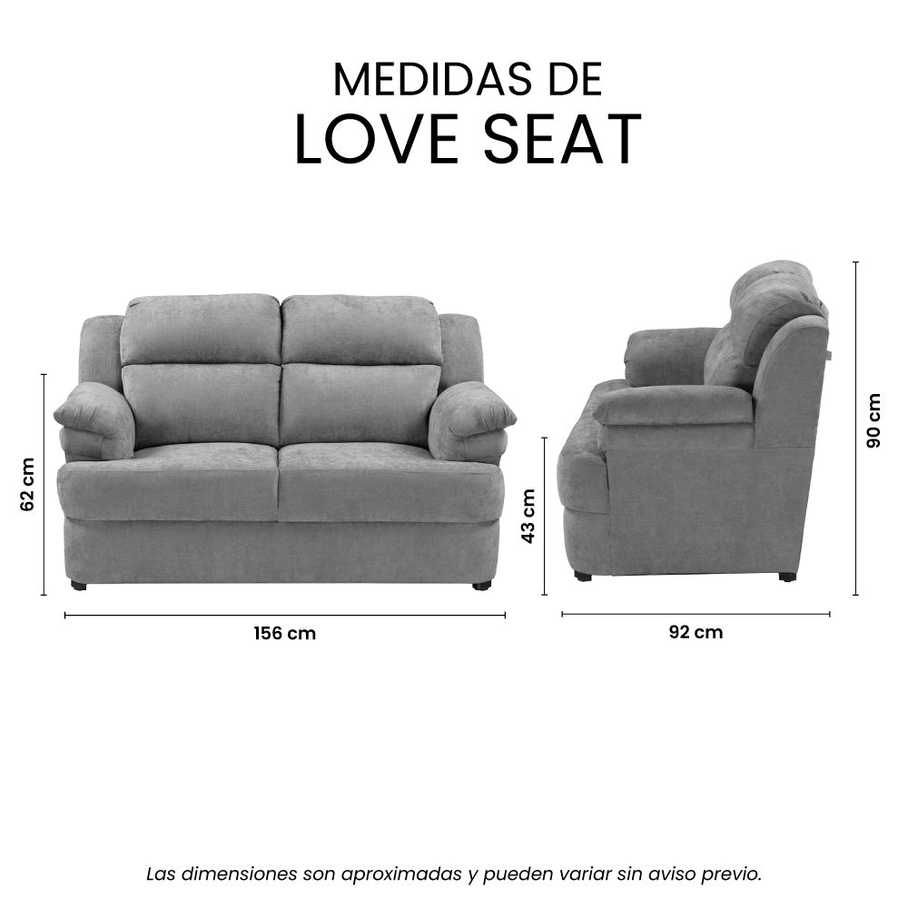 Sala Kendra Con Love Seat