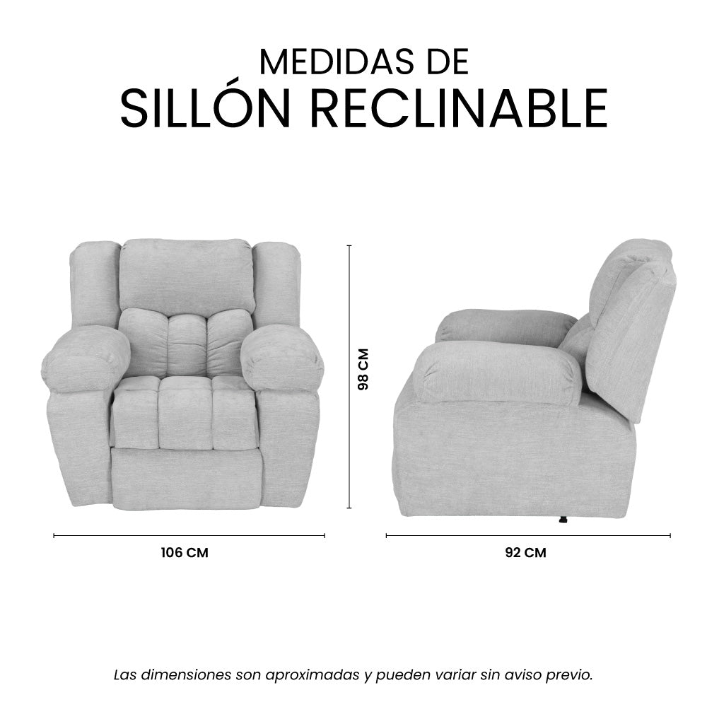 Reclinable Mecedora Rexon