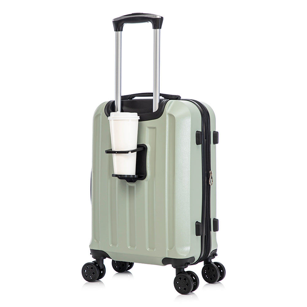 Maleta de Mano Rígida 6003 Expandible 10Kg | Con Ruedas 360° – Ideal para Viaje y Cabina