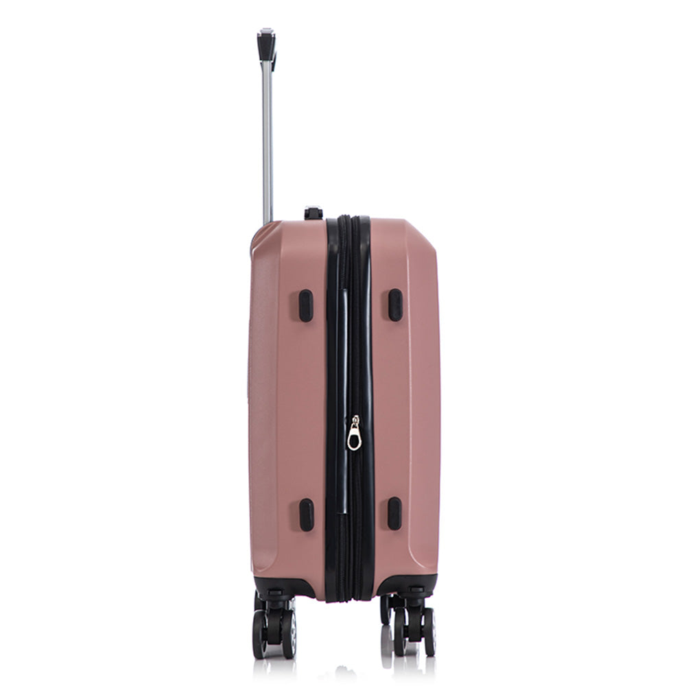Maleta de Mano Rígida 6003 Expandible 10Kg | Con Ruedas 360° – Ideal para Viaje y Cabina