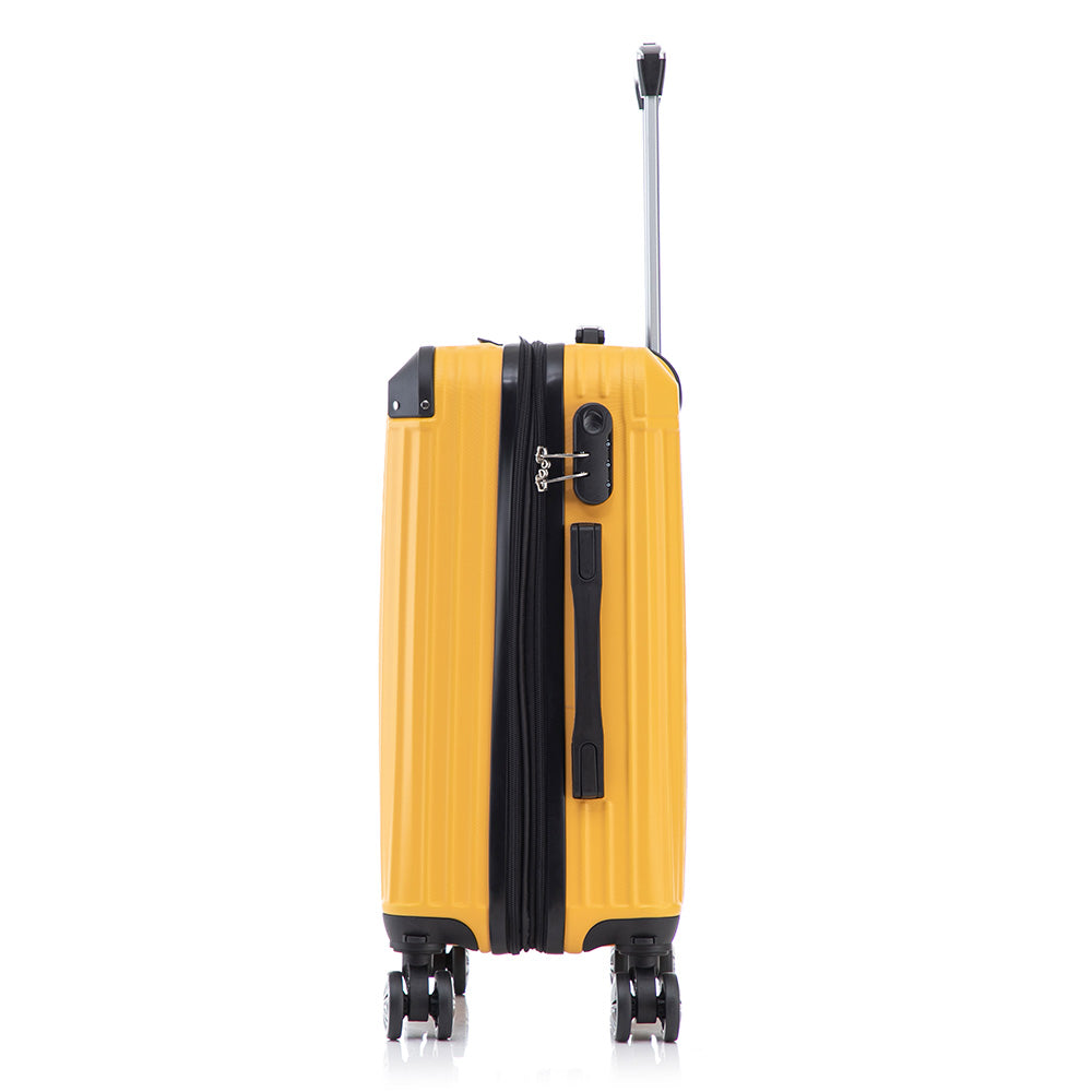 Maleta de Mano Rígida Expandible 10Kg | Con Ruedas 360° – Ideal para Viaje y Cabina