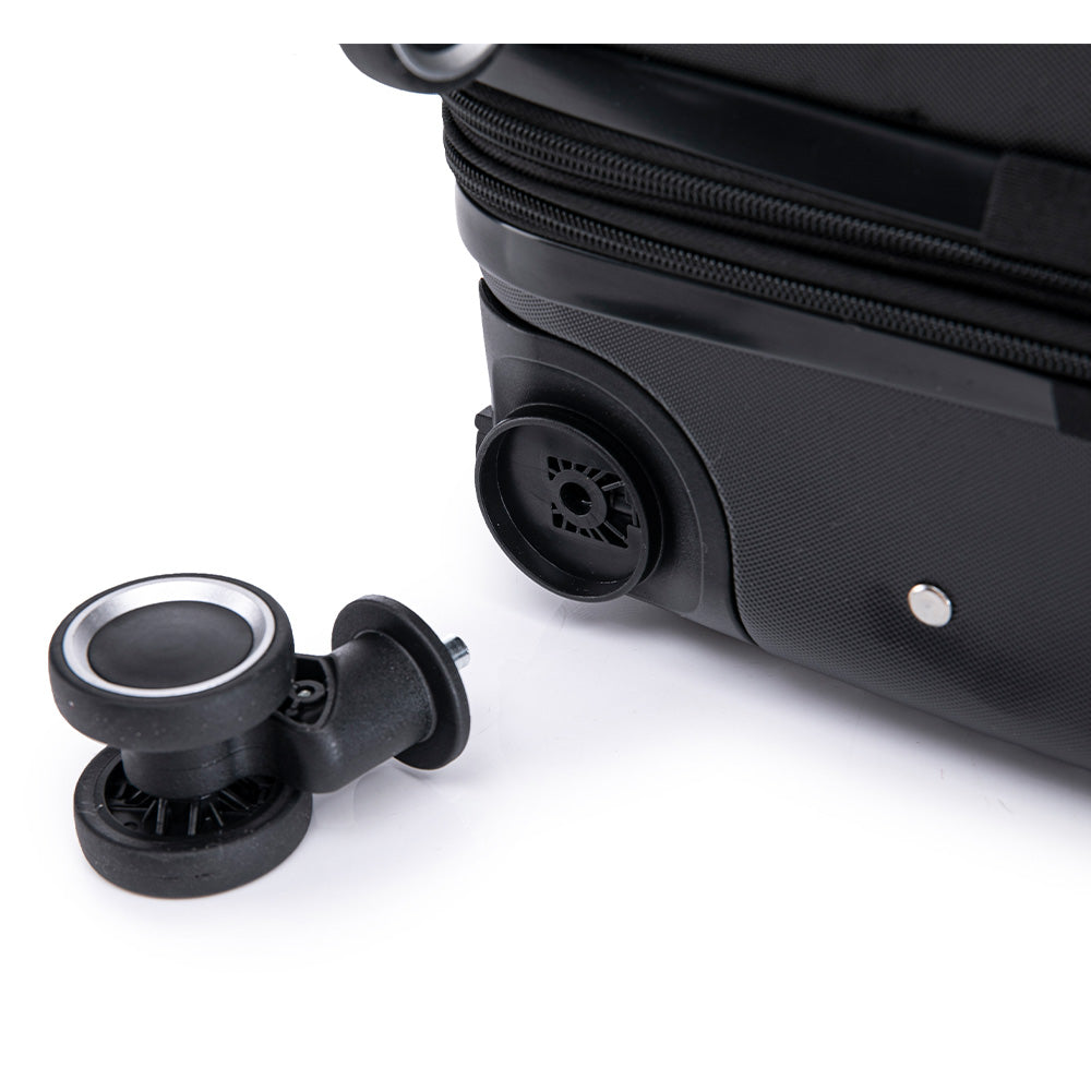 Maleta de Mano Rígida Expandible 10Kg | Con Ruedas 360° y Forro Impermeable – Ideal para Viaje y Cabina