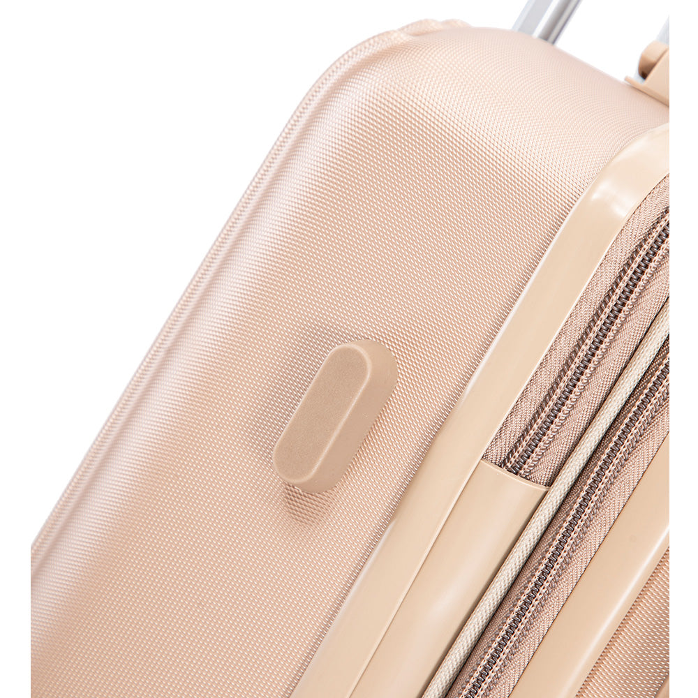 Maleta de Mano Rígida 6021 Expandible 10Kg | Con Ruedas 360° y Forro Impermeable – Ideal para Viaje y Cabina